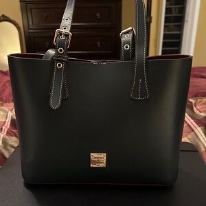 Dooney & Bourke Green Leather Tote Bucket Bag